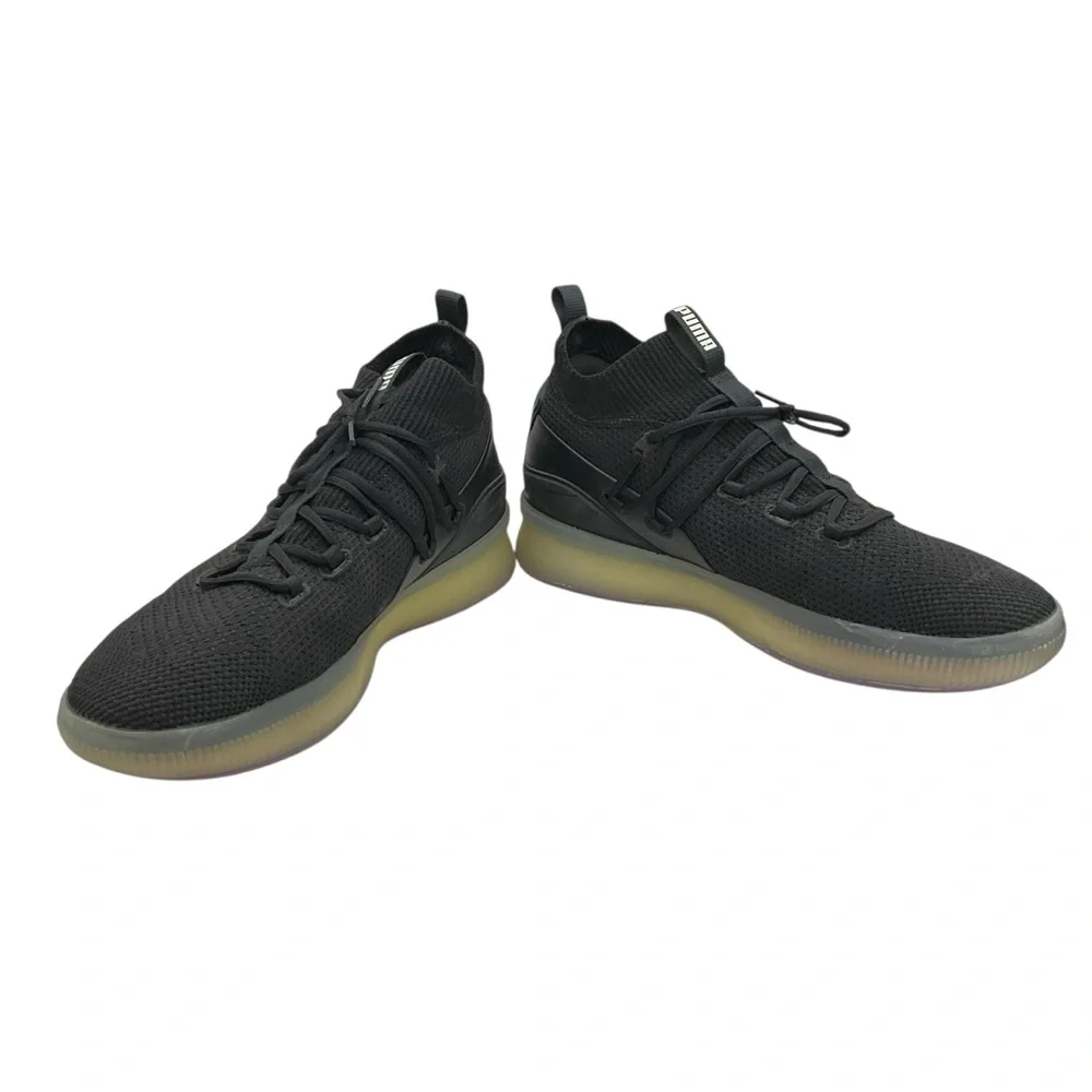 Puma CLYDE COURT Electric Black Purple, size men 10.5